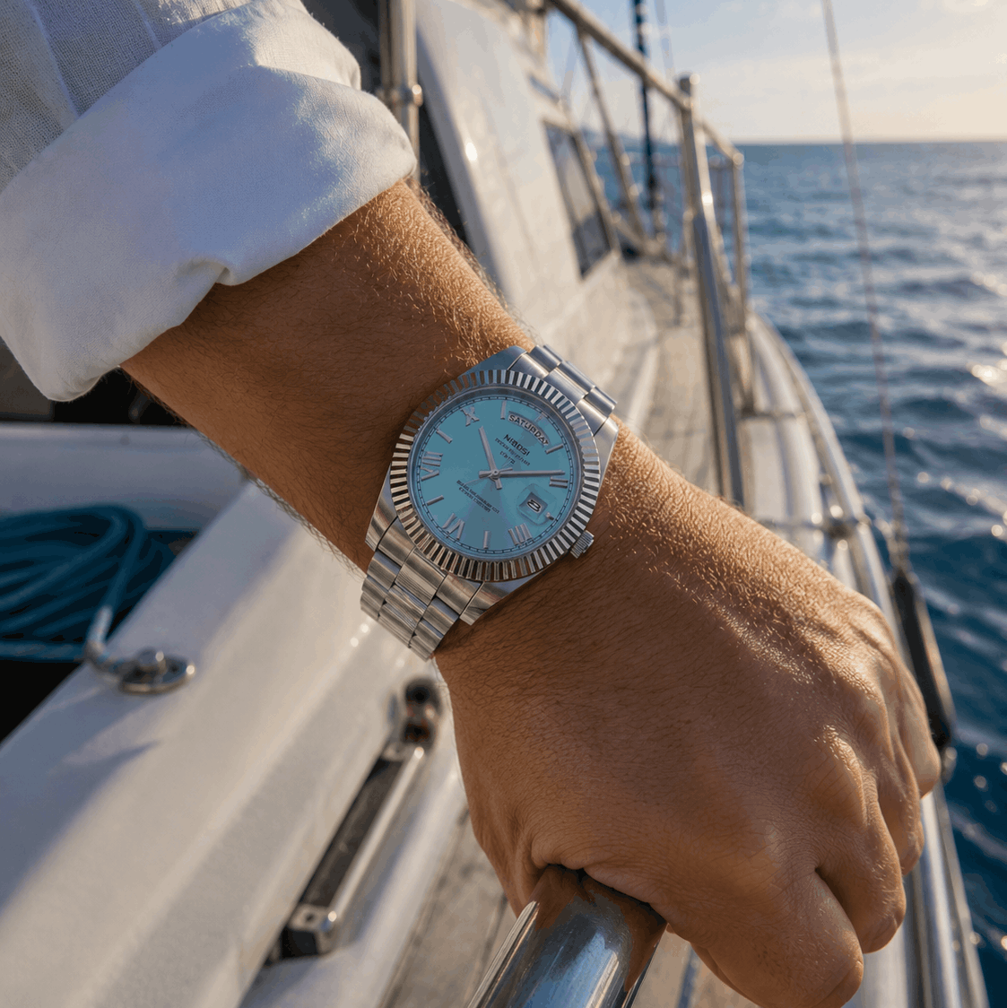 Julien Nibosi Royale Silver - 40MM — 10
