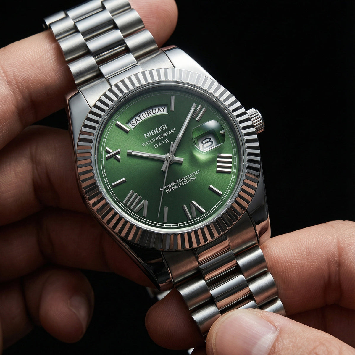 Julien Nibosi Royale Silver - 40MM — 8