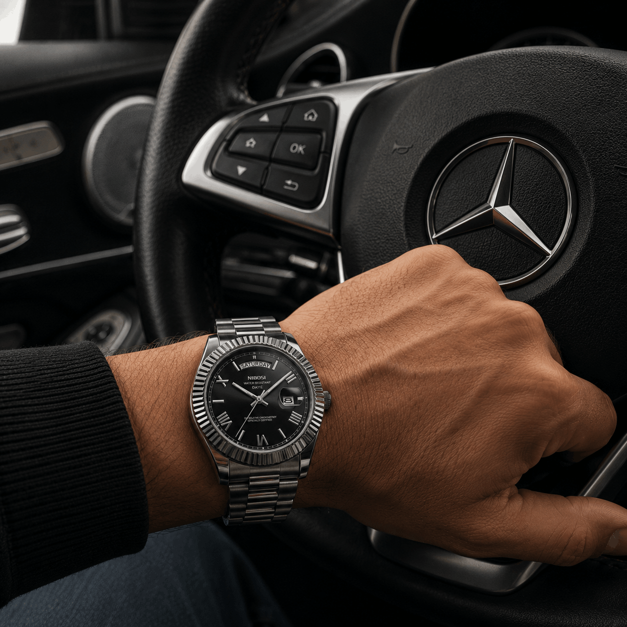 Julien Nibosi Royale Silver - 40MM — 2