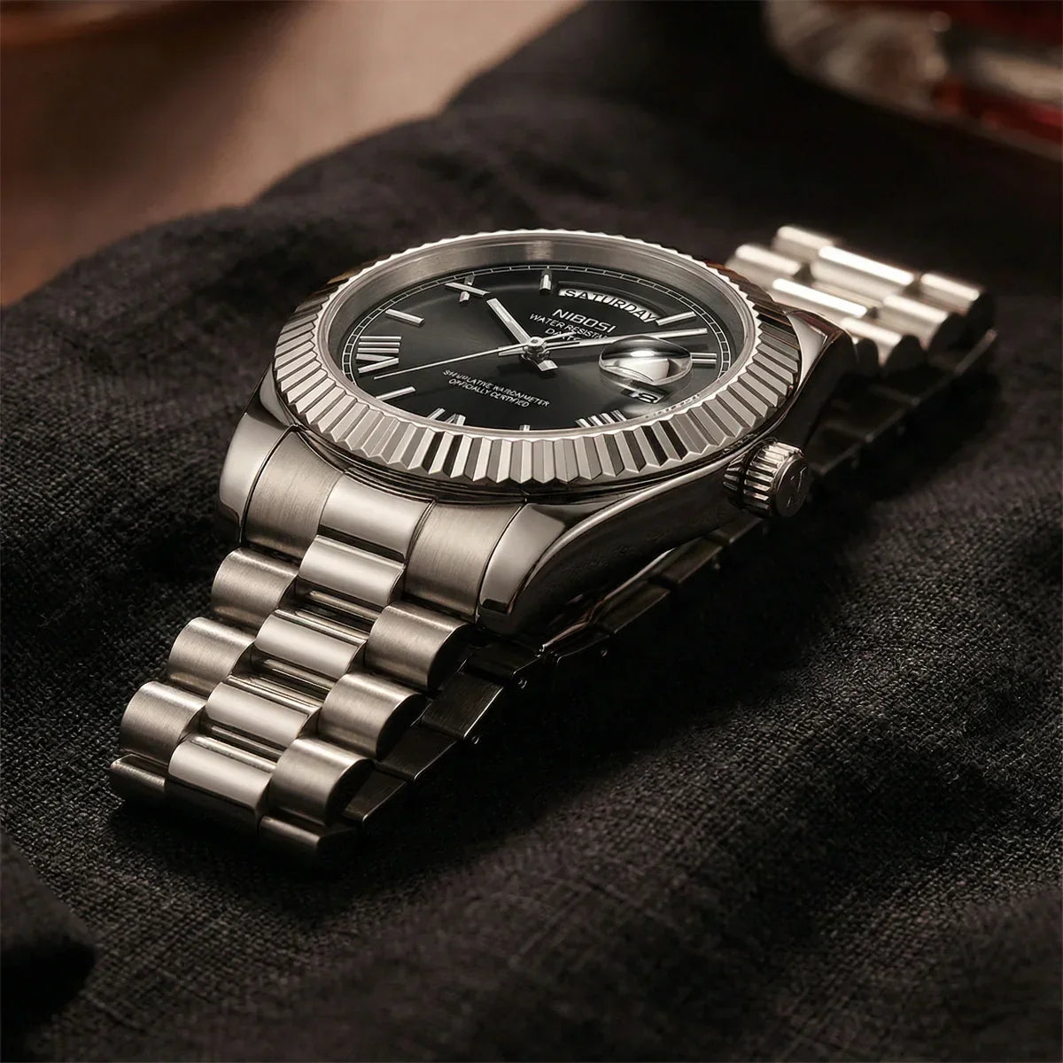 Julien Nibosi Royale Silver - 40MM — 3