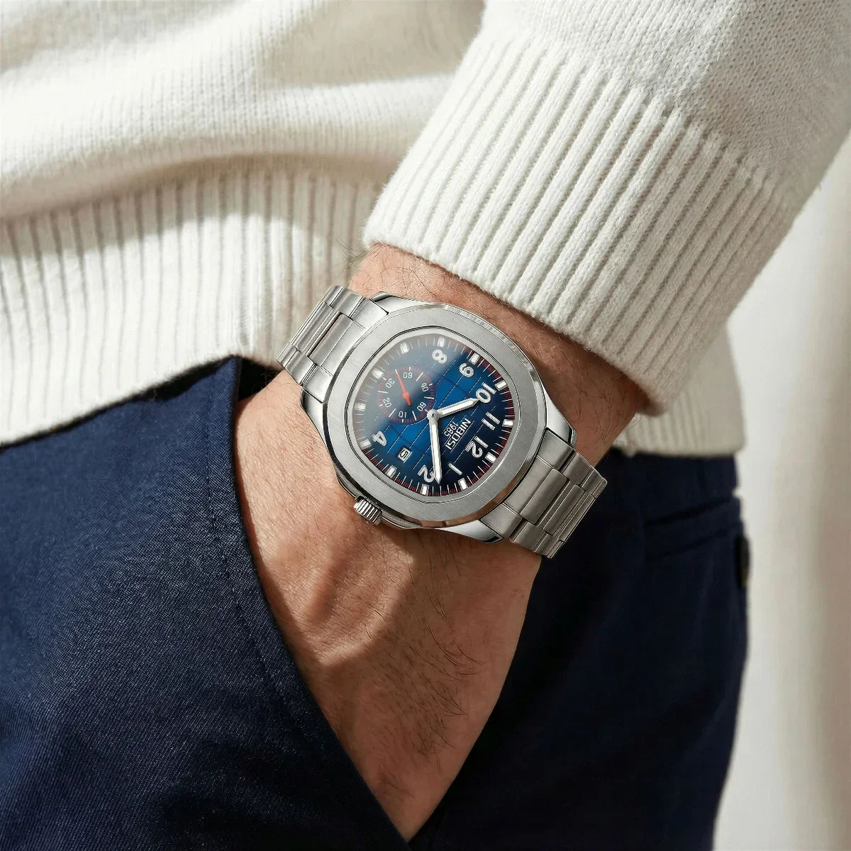Julien Nibosi Sentinel Silver Black — 8